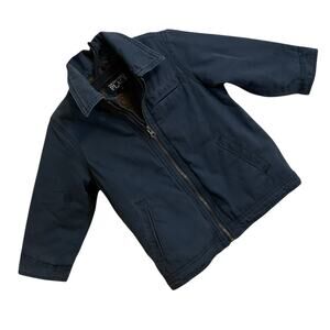The Children's Place Navy Blue Jacket Kids Size 3T Blue Fleece Lining